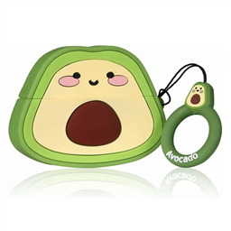 Чехол силиконовый Авокадо для наушников Airpods Pro