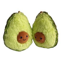 Плюшевый авокадо (40 см и 30 см)