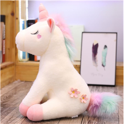 единорог с цветочком I интернет-магазин Unictoys.Ru