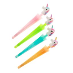 Ручка шариковая-прикол, «Зонтик с единорогом»