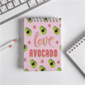 Скетчбук Love avocado, А6, 80 листов