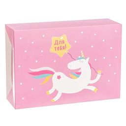 Складная коробка «Для тебя», 16х23х7.5 см